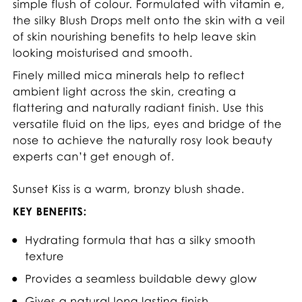 New Rodial blush drops - Picture 5 of 5